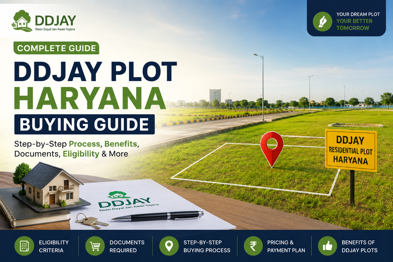 DDJAY Plot Haryana में कैसे खरीदें