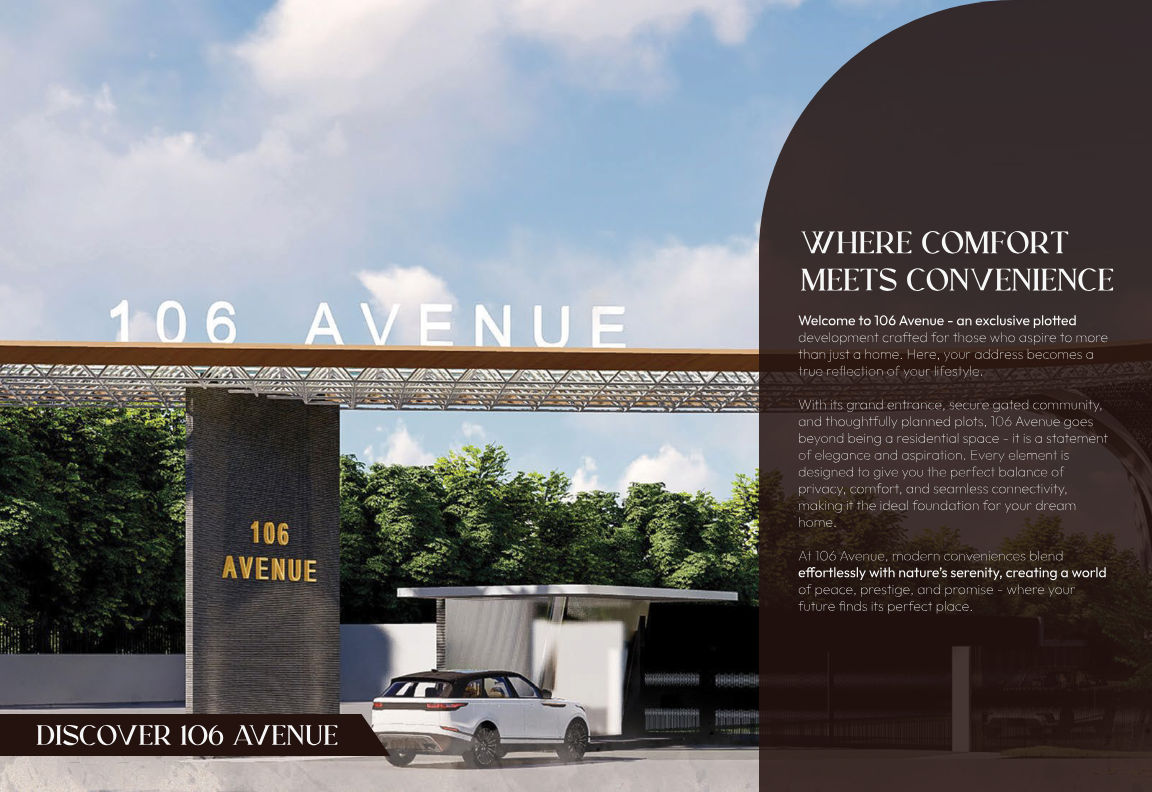 106 Avenue Main Entrance Gate