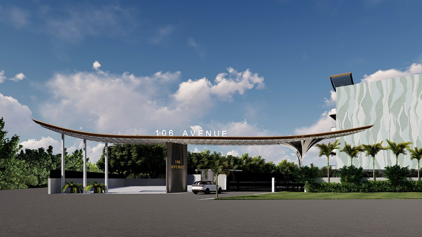 106 Avenue Main Entrance Gate, Sector 19 Dharuhera